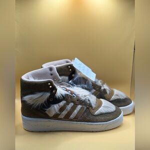 Star Wars Chewbacca Adidas Rivalry Hi Sneakers Size 10 New never worn